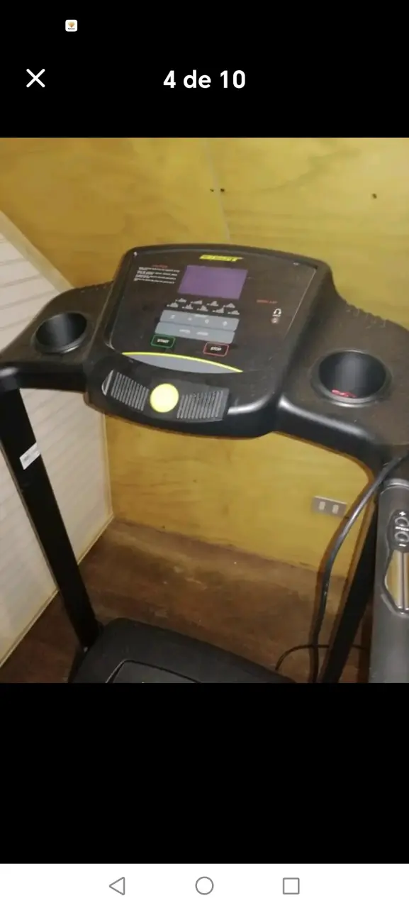 Caminadora eléctrica plegable en buen estado - 4