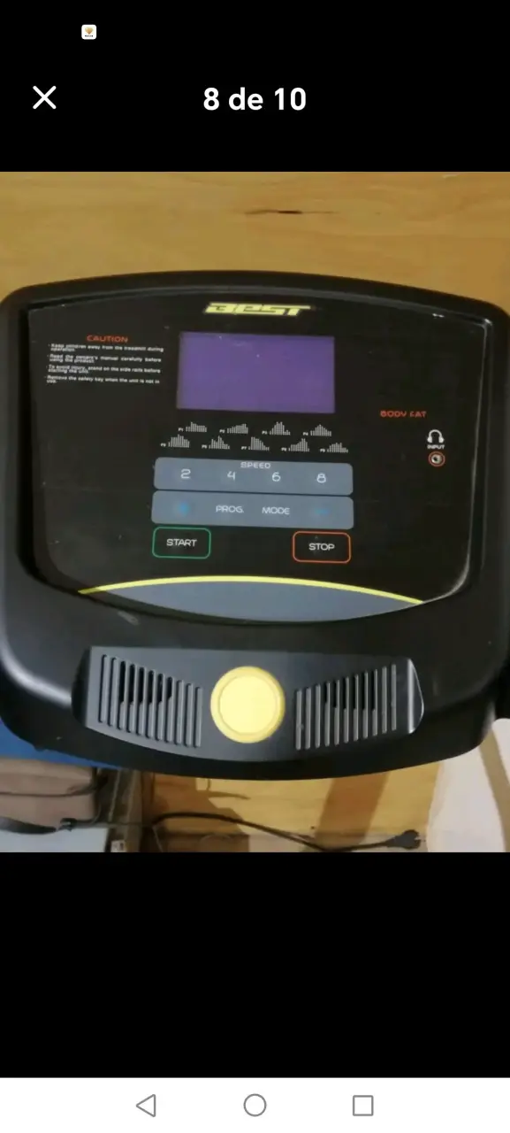 Caminadora eléctrica plegable en buen estado - 6