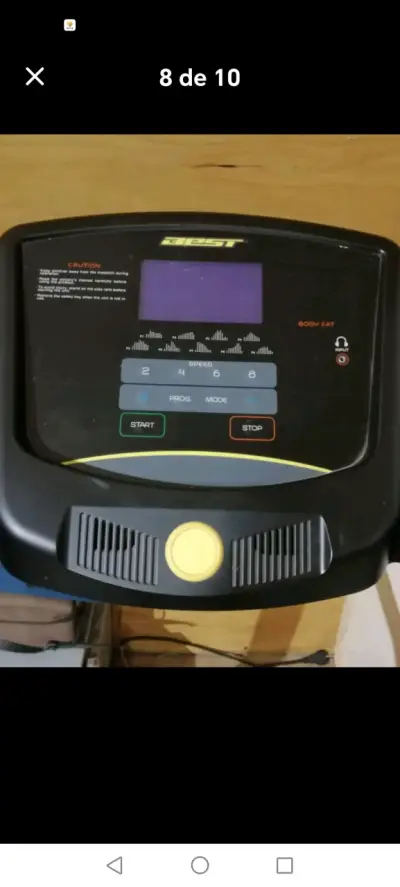 Caminadora eléctrica plegable en buen estado - miniatura 6