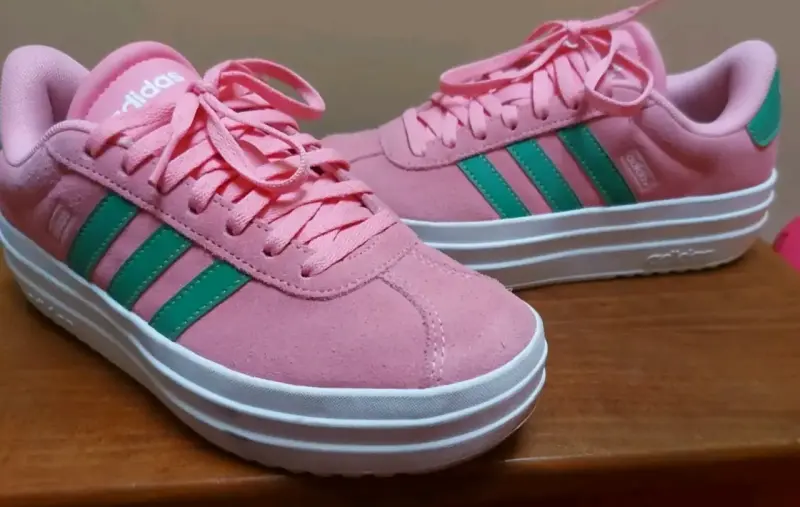 Zapatillas deportivas rosas Adidas - 3
