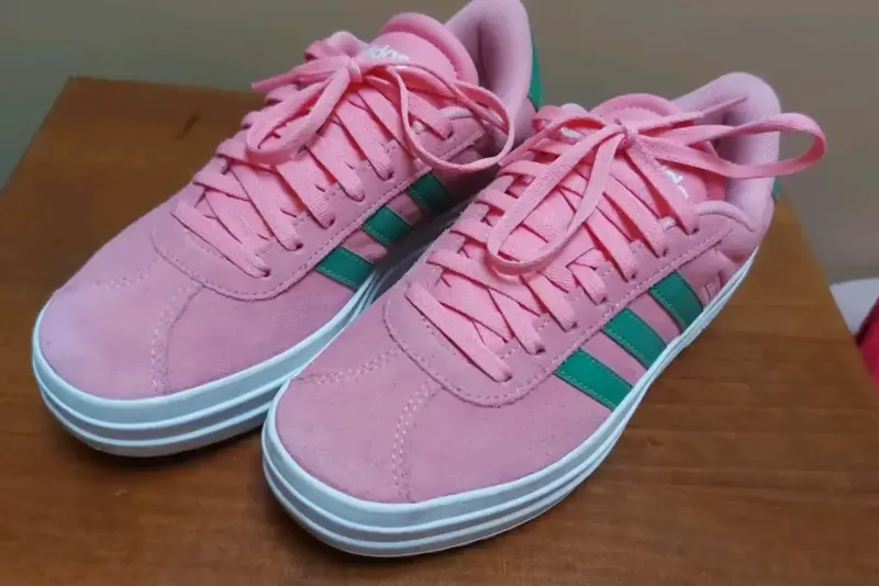 Zapatillas deportivas rosas Adidas - 4