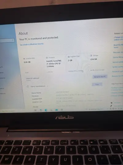 Notebook ASUS Semi Gamer - miniatura 3