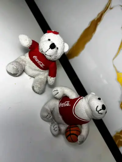 Osos de peluche Coca-Cola edición especial - miniatura 1