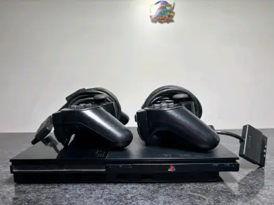Consola PlayStation 2 Slim con dos controles - miniatura 2