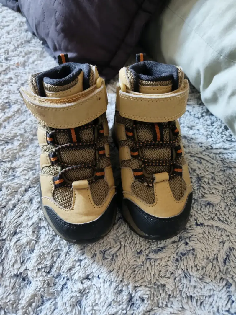 Botas de senderismo para niños color beige - 1