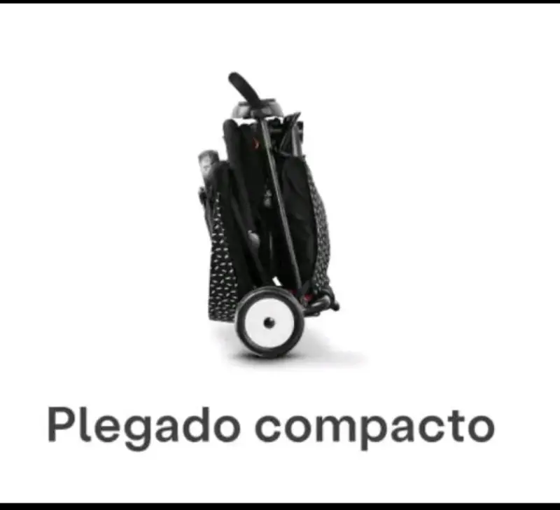 Triciclo para bebé con capota ajustable - 6