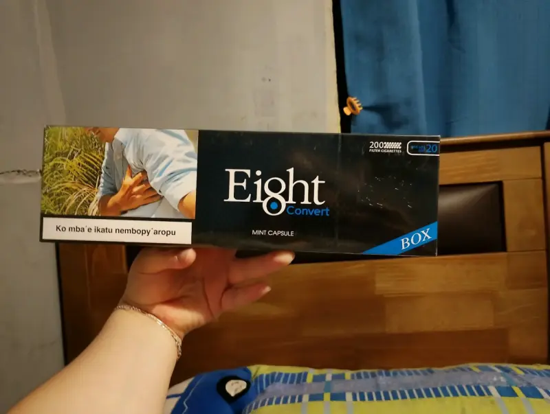 Caja de cigarrillos Eight Convert menta - 3