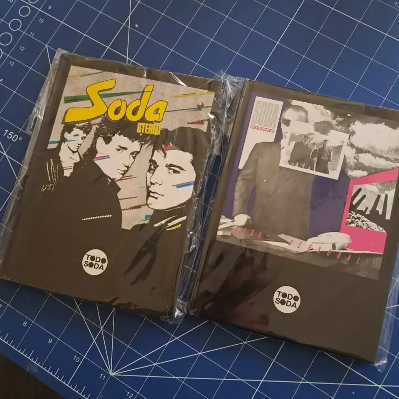 CDs libros Soda Stereo