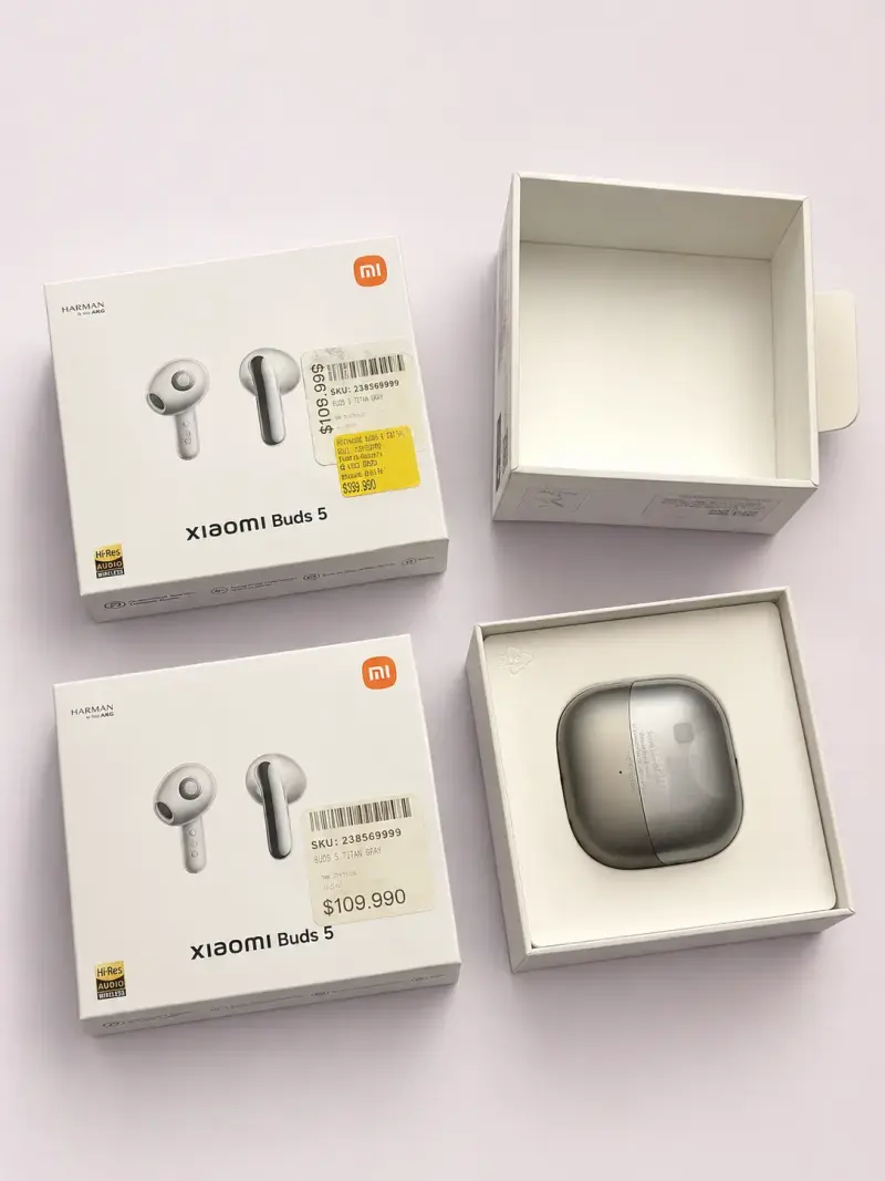 Auriculares Xiaomi Buds 5 Titán Grey