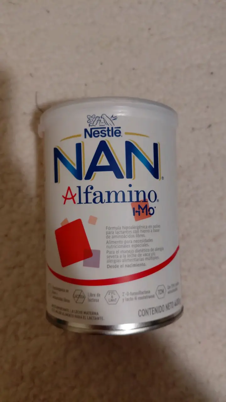 Fórmula infantil Nestlé NAN Alfamino 400g