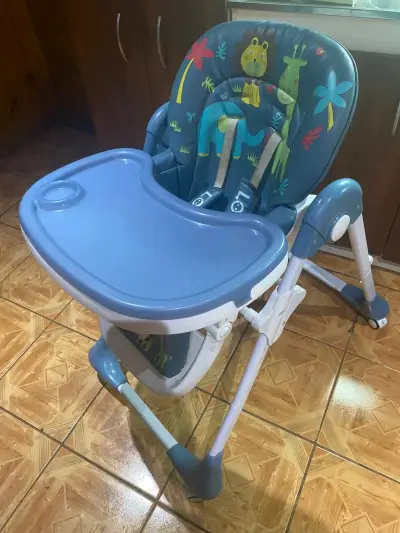 Silla de comer para bebé con diseño de animales - miniatura 1