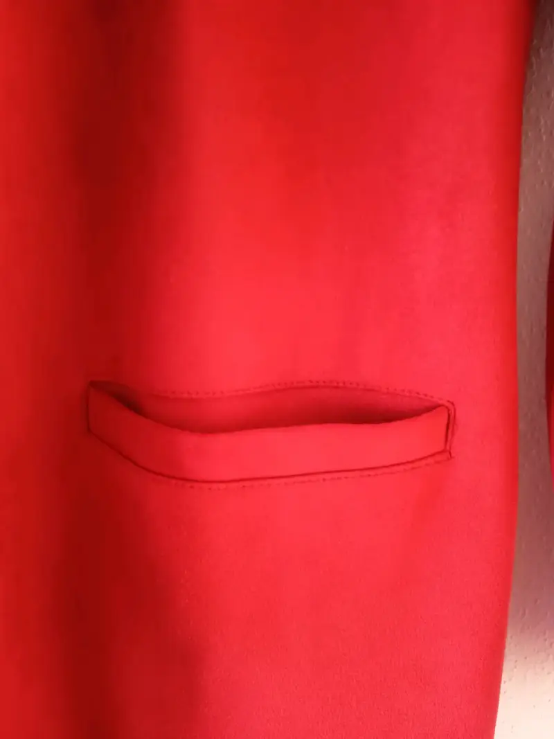 Abrigo rojo University Outerwear talla M - 2