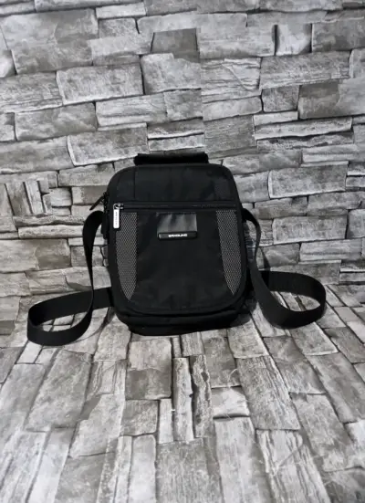 Bolso bandolera negro marca Saxoline original - miniatura 1