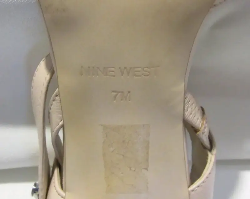 Zapatos de tacón Nine West beige elegantes - 3