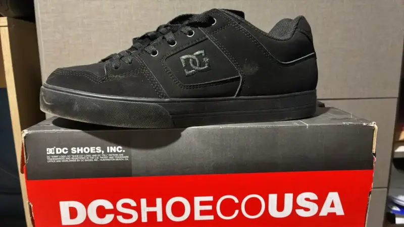 Zapatillas DC Shoes negras para hombre talla 43
