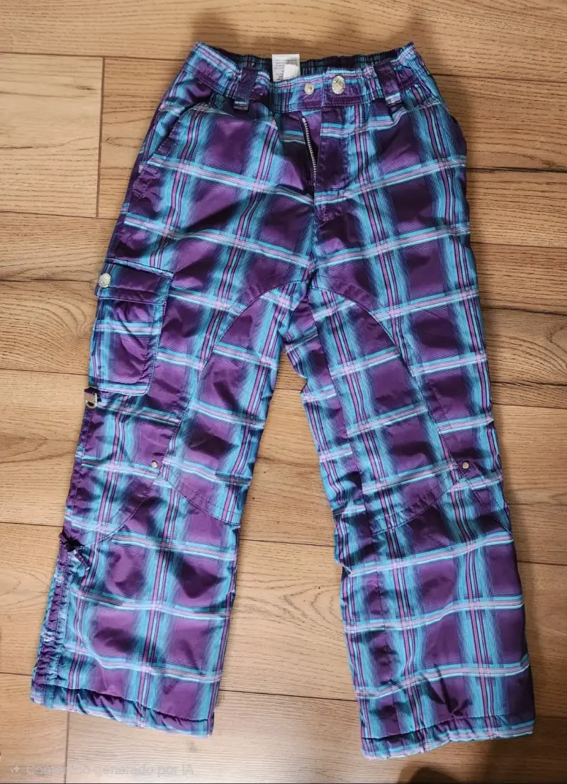 Pantalón térmico para nieve talla 8
