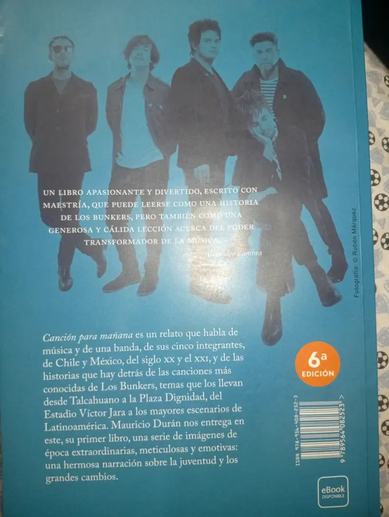 Libro 'Canción para Mañana' de Mauricio Durán - 3