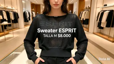 Sweater negro Esprit talla M - miniatura 1