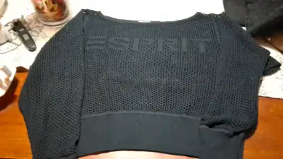 Sweater negro Esprit talla M - miniatura 2