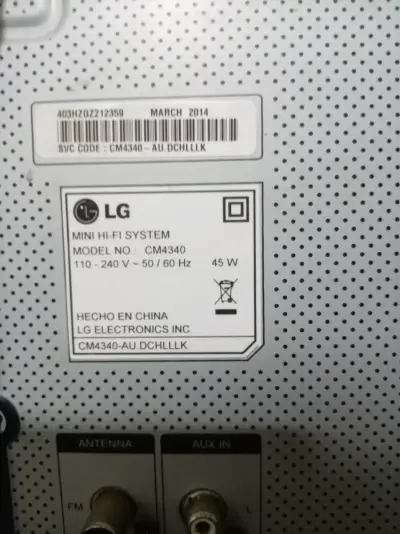 Sistema de sonido LG XBOOM CM4340 - miniatura 3