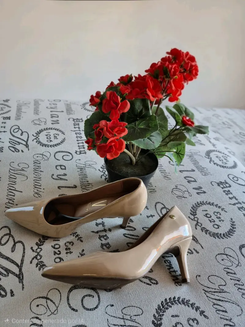 Zapatos Stilettos beige elegantes - 2