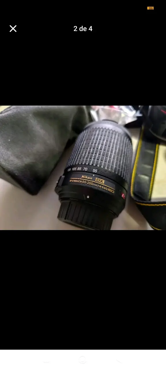 Camara Nikon D3200 + Lente Nikon 55-200 - 3