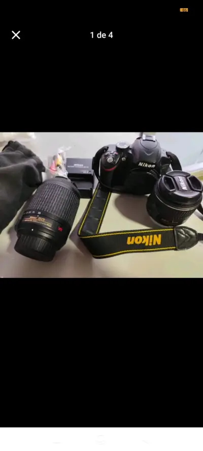 Camara Nikon D3200 + Lente Nikon 55-200 - miniatura 4