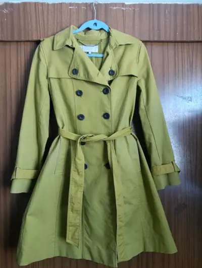 Abrigo trench verde oliva Hobbs - miniatura 1