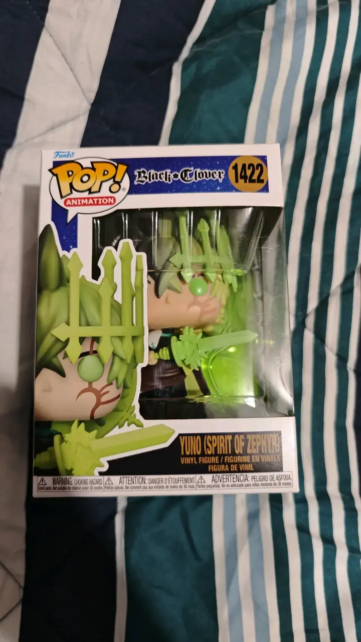 Funko Pop Yuno Spirit of Zephyr Black Clover - 1