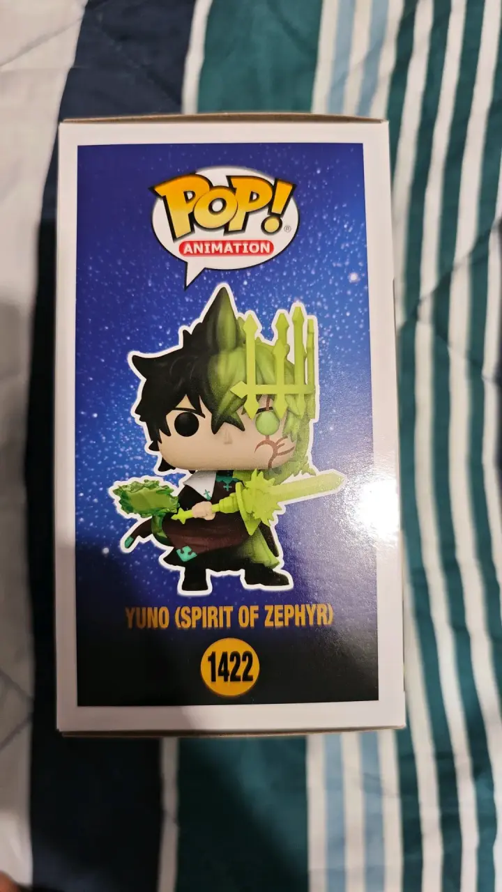 Funko Pop Yuno Spirit of Zephyr Black Clover - 3