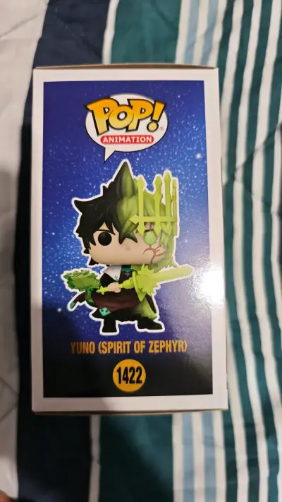 Funko Pop Yuno Spirit of Zephyr Black Clover - miniatura 3