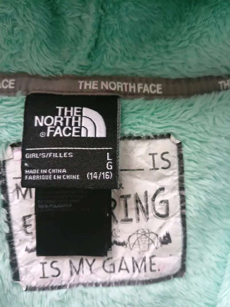 Chaqueta polar The North Face verde menta - 3