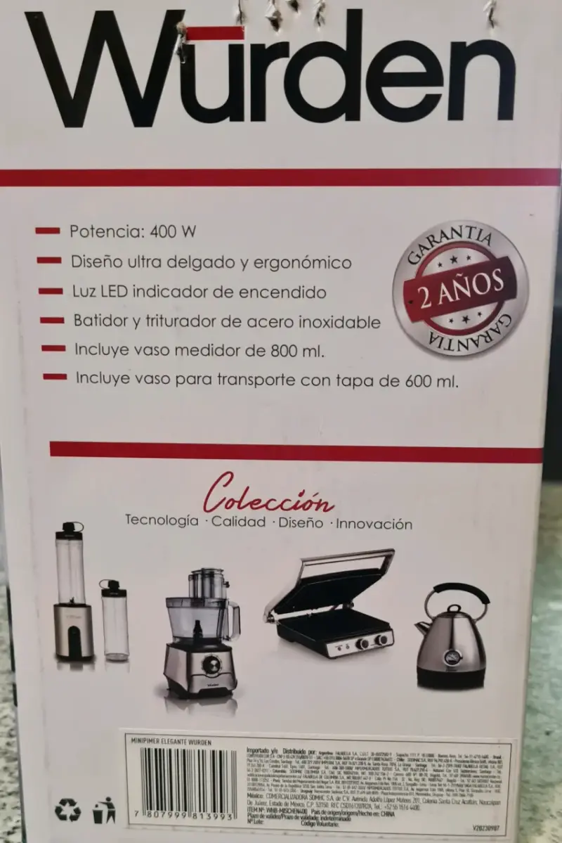 Mini pimer Wurden con accesorios - 4