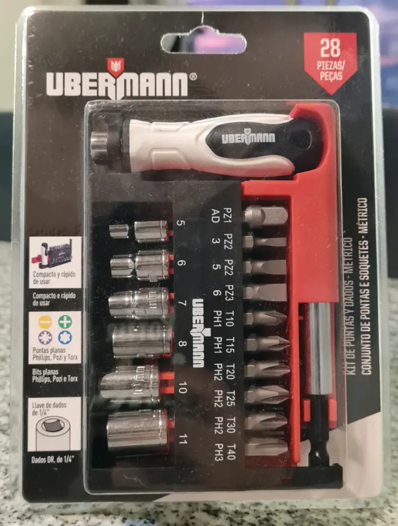 Juego de destornilladores Ubermann 28 piezas - 2