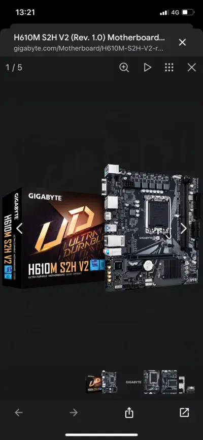 Placa madre Gigabyte con procesador Intel ddr5 - miniatura 5