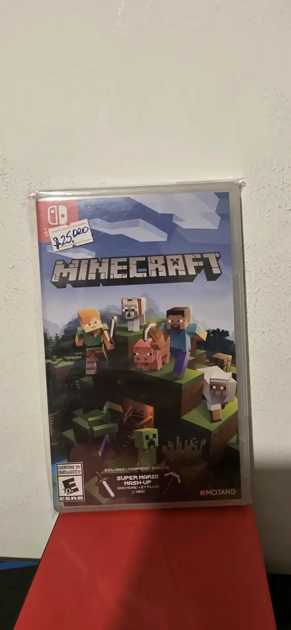 Minecraft para Nintendo Switch nuevo
