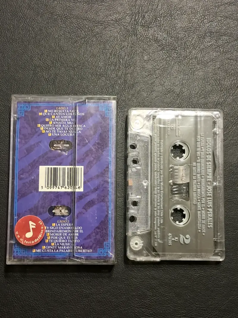 Cassette Ídolos de Siempre José Luis Perales - 2