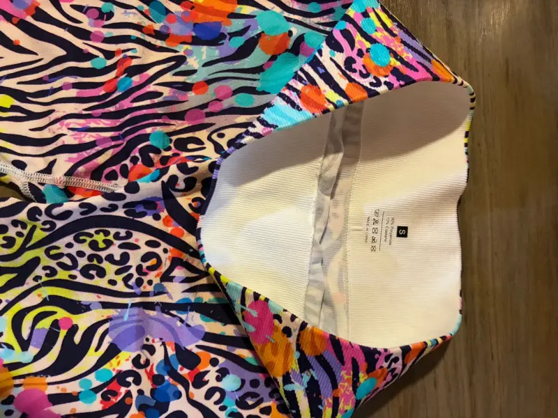 Leggings estampados multicolor para mujer talla S - 2