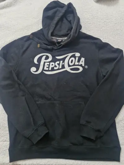 Polerón con capucha Pepsi-Cola negro - miniatura 1