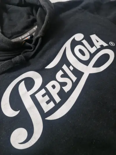 Polerón con capucha Pepsi-Cola negro - miniatura 2