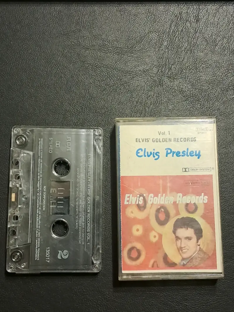 Cassette Elvis Presley Golden Records Vol. 1 - 2