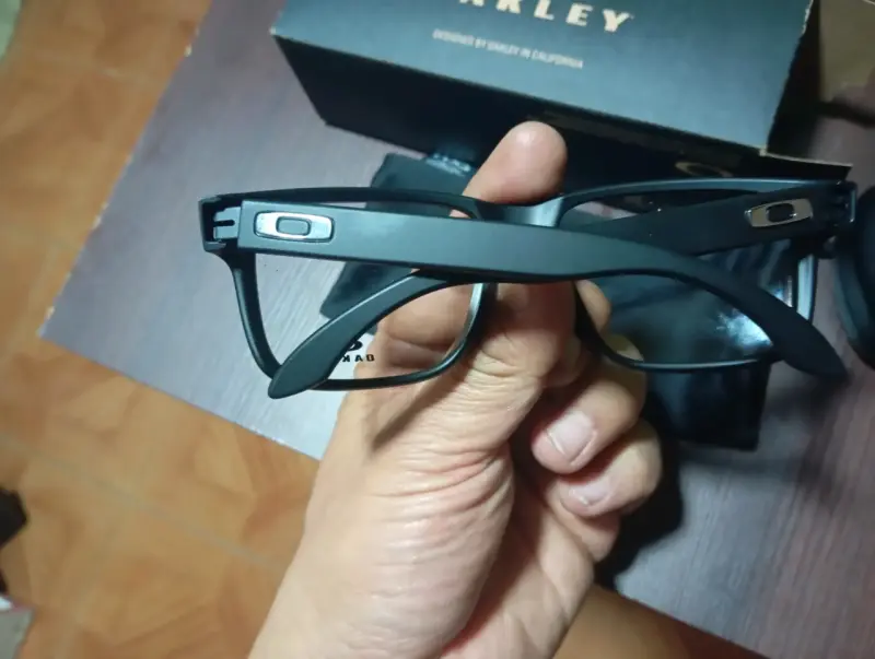 Lentes Oakley Holbrook RX negros - 4