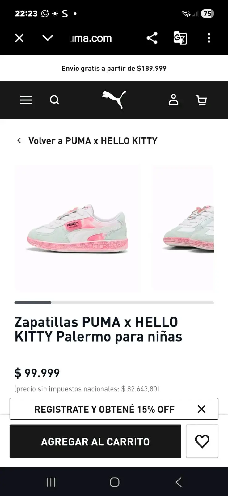 Zapatillas Puma Hello Kitty N°28 - 2