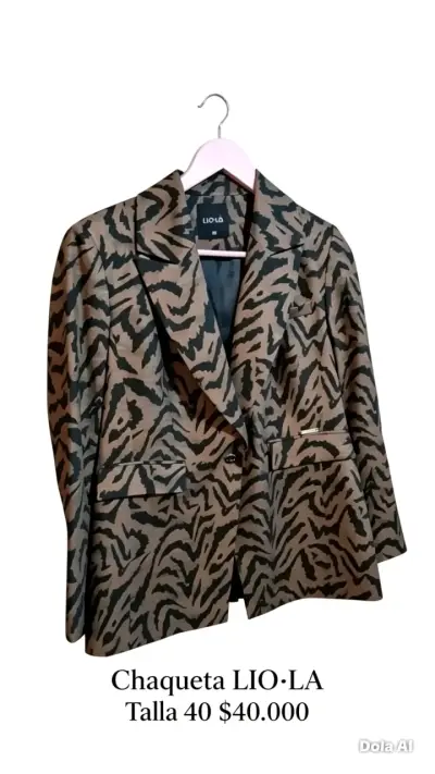 Chaqueta estampada LIO·LA talla 40 - miniatura 1