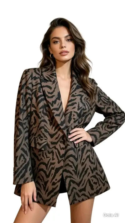 Chaqueta estampada LIO·LA talla 40 - miniatura 2