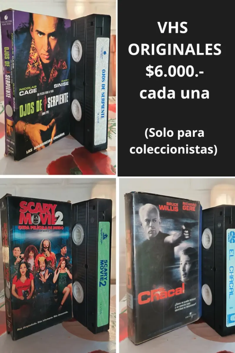 Colección de VHS originales para coleccionistas - 2