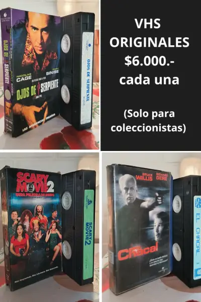 Colección de VHS originales para coleccionistas - miniatura 2