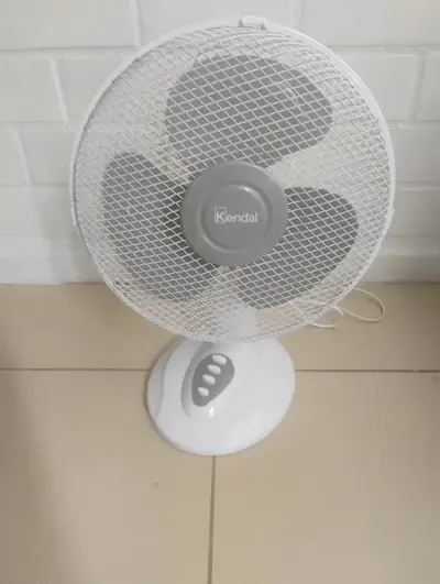 Ventilador de mesa Kendal blanco - miniatura 2