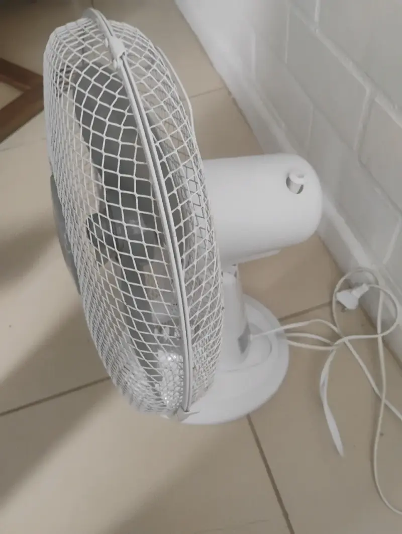 Ventilador de mesa Kendal blanco - 3