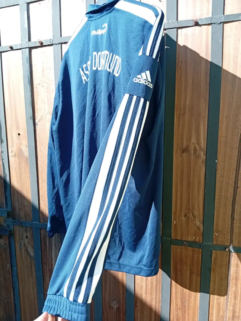 Chaqueta deportiva Adidas azul con logo ASC - 5